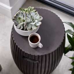 Jabari Small Black Side Table - thumbnail 2