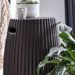 Jabari Small Black Side Table - thumbnail 5