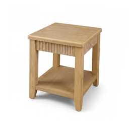 Raleigh 45cm Side Table - Whitewash - thumbnail 6