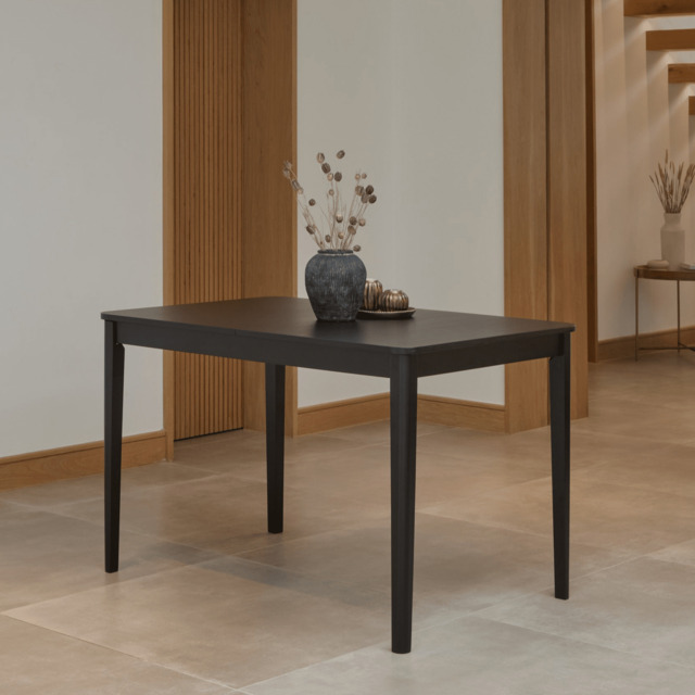 Paul Black Oak Extending Dining Table - image 1