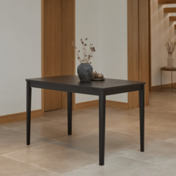 Paul Black Oak Extending Dining Table - thumbnail 1