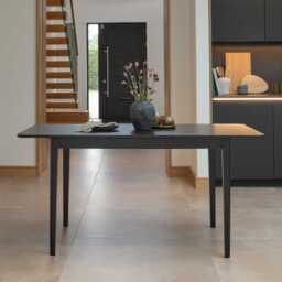 Paul Black Oak Extending Dining Table - thumbnail 4