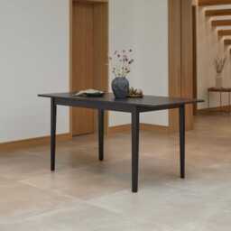 Paul Black Oak Extending Dining Table - thumbnail 2