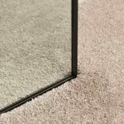 Ingham 140X40cm Metal Arch Mirror - Black - thumbnail 5