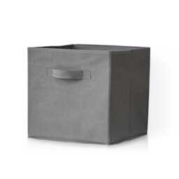 Cara 9 Cube Storage Unit & 4 Grey Handled Box Drawers - thumbnail 6
