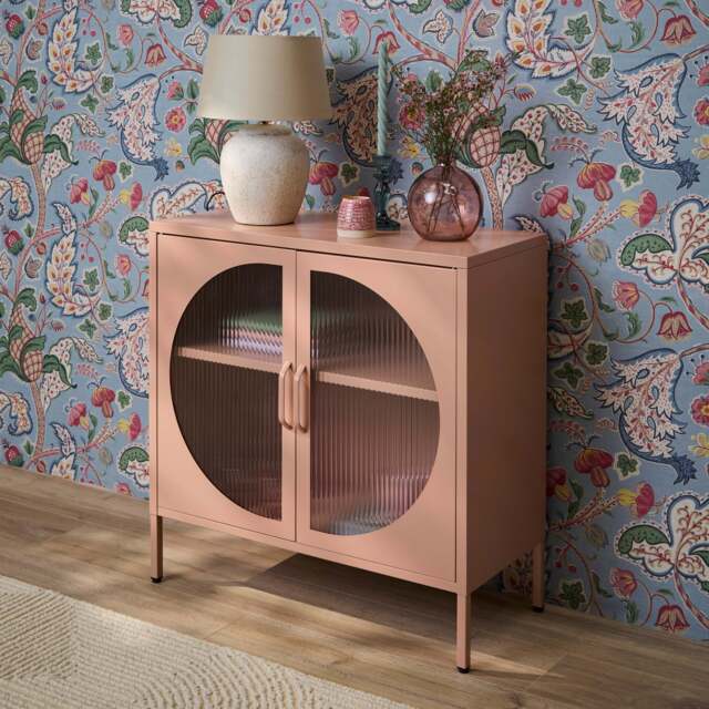 Conan 2 Door Sideboard - Blush Pink - image 1