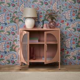 Conan 2 Door Sideboard - Blush Pink - thumbnail 3