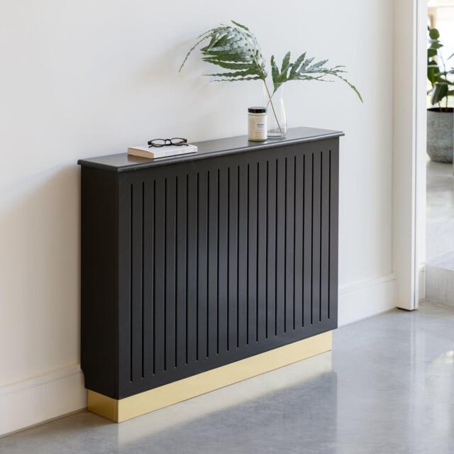 Iliana Medium Radiator Cover in Charcoal Grey - image 1