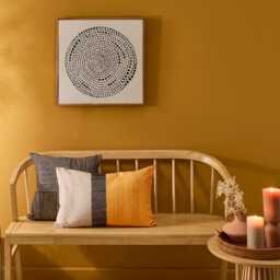 Umari 50x50cm Wall Art - Circle Print on Cotton - II - thumbnail 4