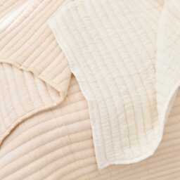 Malton 200x220cm Cotton Bedspread - Natural - thumbnail 4