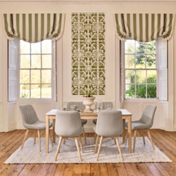 Noah Whitewash Oak Extending Dining Table Set - 6 Seater - Bella Soft Beige Dining Chairs - Whitewash Legs - thumbnail 1