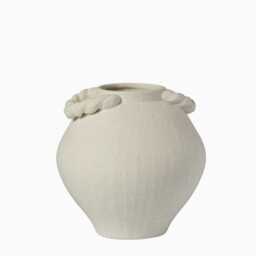 Bayswater 18cm Ceramic Vase with Handles - Beige - thumbnail 6