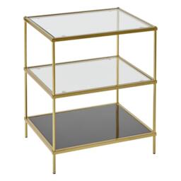 Evelyn Gold Side Table - thumbnail 4