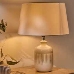 Arundel 24cm Ceramic Lamp Base - Clay - thumbnail 2