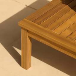 Harrelson Wooden Garden Sofa Set with Grey LED Premium Cantilever Parasol - Sand - thumbnail 6