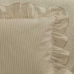 Belleville 35 x 55cm Acrylic Cushion Cover - Sand Stripe - thumbnail 4