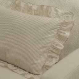 Belleville 35 x 55cm Acrylic Cushion Cover - Sand Stripe - thumbnail 6