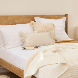 Belleville 35 x 55cm Acrylic Cushion Cover - Sand Stripe - thumbnail 3