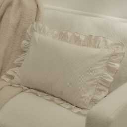 Belleville 35 x 55cm Acrylic Cushion Cover - Sand Stripe - thumbnail 2