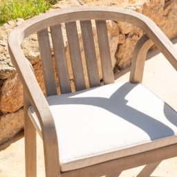 Shiro Garden Armchair Seat Cushion - Linen - thumbnail 3