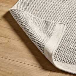 Atcham Black/Natural Pebble Wool with Cotton Rug - 120 x 170cm - thumbnail 3
