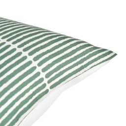 Odisha 45x45cm Striped Cushion Cover - Olive - thumbnail 6
