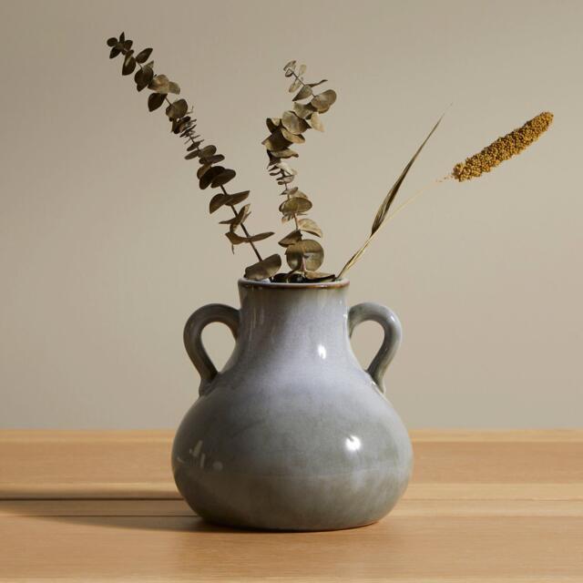 Ruthwell 16cm Ceramic Vase - Blue - image 1