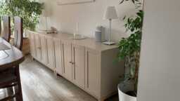 Morgan 2 Door Sideboard - Taupe - thumbnail 4