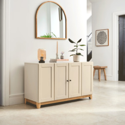Morgan 2 Door Sideboard - Taupe - thumbnail 2