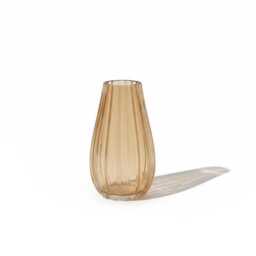 Veneto 26cm Glass Vase - Champagne - thumbnail 4