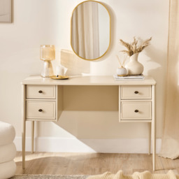 Aubrey Driftwood Dressing Table with Drawers - thumbnail 6