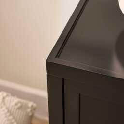 Charlie 6 Drawer Chest of Drawers - Noir Black - thumbnail 4