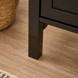 Charlie 6 Drawer Chest of Drawers - Noir Black - thumbnail 5