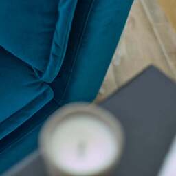 Harlow Double Sofa Bed - Soft Teal - thumbnail 4