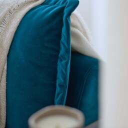 Harlow Double Sofa Bed - Soft Teal - thumbnail 5