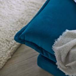 Harlow Double Sofa Bed - Soft Teal - thumbnail 6