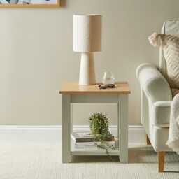 Chattendon 50cm Table Lamp - Ivory Boucle - thumbnail 6