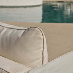 Akira 3 Seater Sofa Garden Cushion Covers - Linen - thumbnail 2