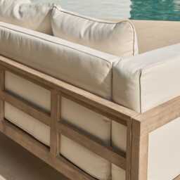 Akira 3 Seater Sofa Garden Cushion Covers - Linen - thumbnail 3