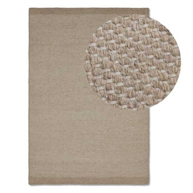 Atcham Sand Wool & Cotton Rug - 160 x 230cm - image 1