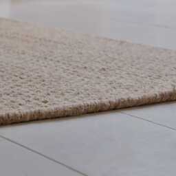 Atcham Sand Wool & Cotton Rug - 160 x 230cm - thumbnail 4