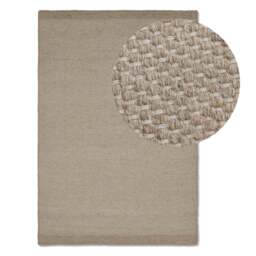 Atcham Sand Wool & Cotton Rug - 160 x 230cm
