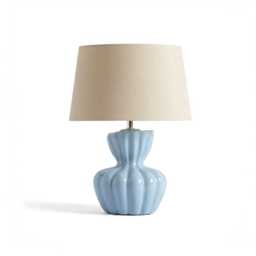 Dawes 30cm Ceramic Lamp Base - Cornflower Blue - thumbnail 6