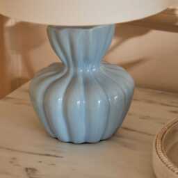 Dawes 30cm Ceramic Lamp Base - Cornflower Blue - thumbnail 3