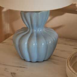 Dawes 30cm Ceramic Lamp Base - Cornflower Blue - thumbnail 5