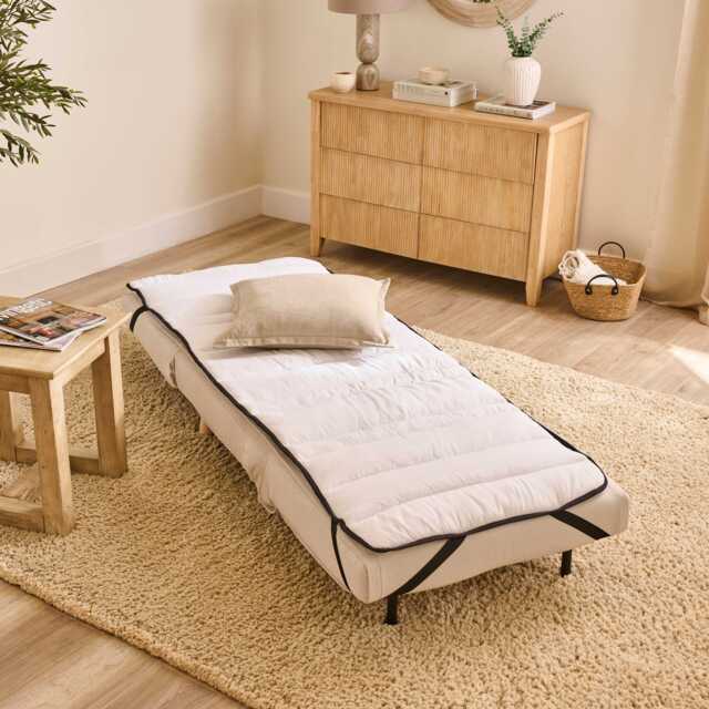 Una Single Sofa Bed Topper - White - image 1