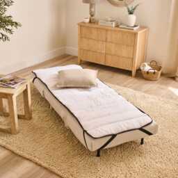 Una Single Sofa Bed Topper - White - thumbnail 1