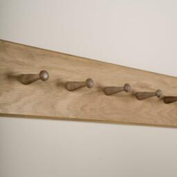 Willow Wooden Coat Rack - Whitewash - thumbnail 6