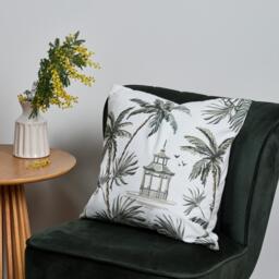 Sawan 45x45cm Cushion Cover - Natural - thumbnail 2