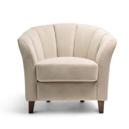Florence Clay Armchair - Dark Oak Legs - thumbnail 1